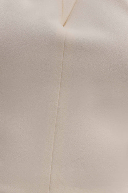 Marion, haut croisé - couleur crème.