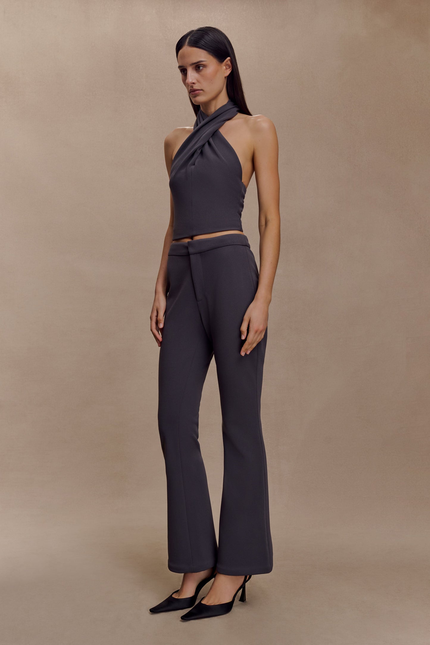 Marion - Haut croisé - Gris anthracite