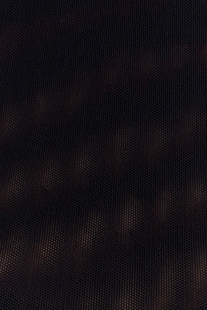 Top en maille à manches courtes Romana - Noir