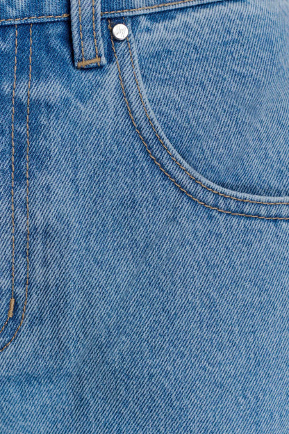 Jeans droit à revers Kirralee - Bleu classique