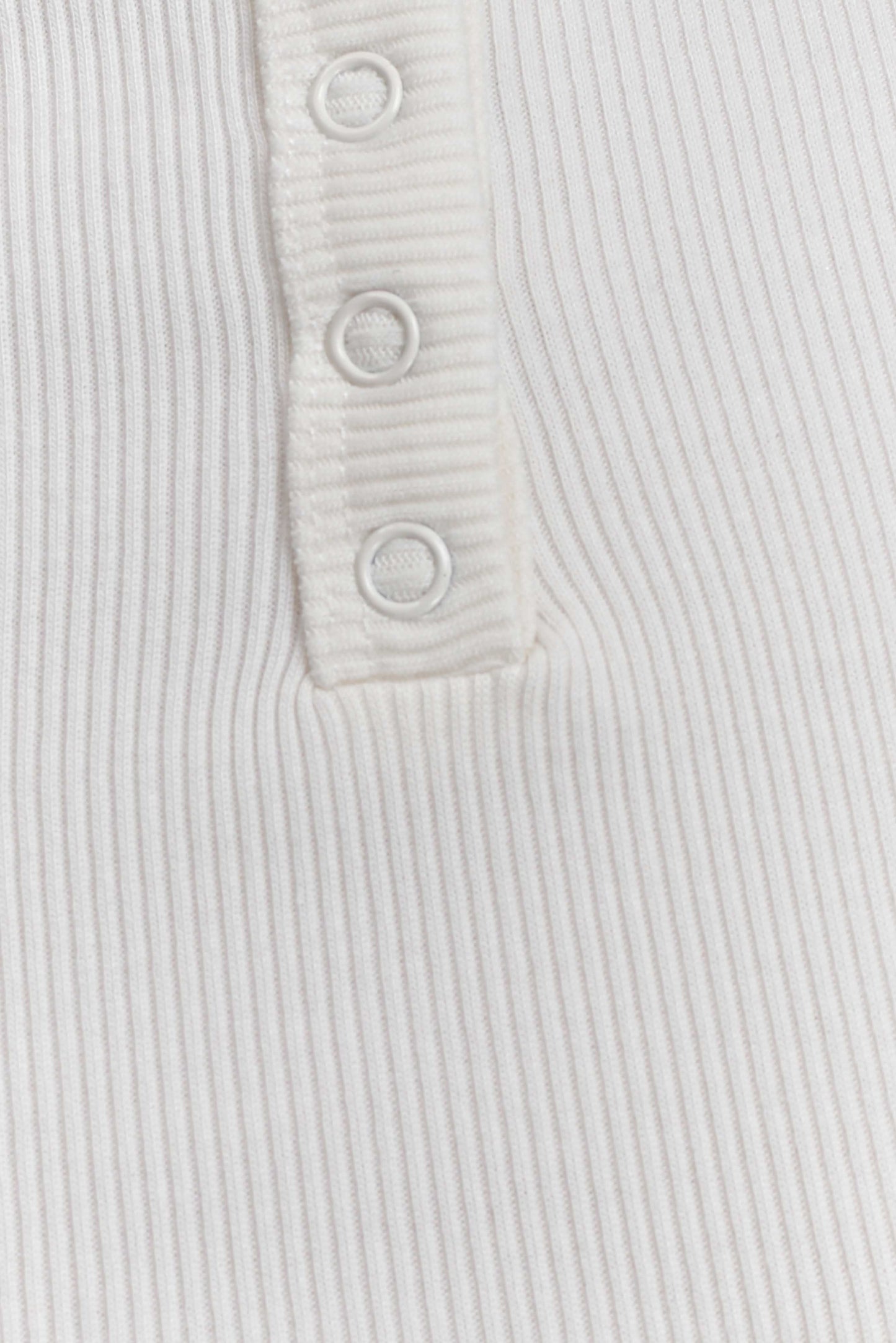 Maelle Haut à manches longues décolleté épaules dénudées - Ivoire