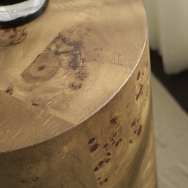 Table d'appoint en bois Siya marron