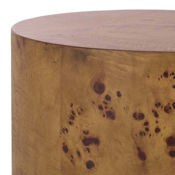 Table d'appoint en bois Siya marron