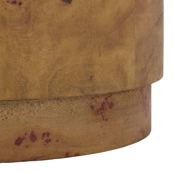 Table d'appoint en bois Siya marron