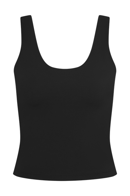 Top de yoga Alexandra - Noir