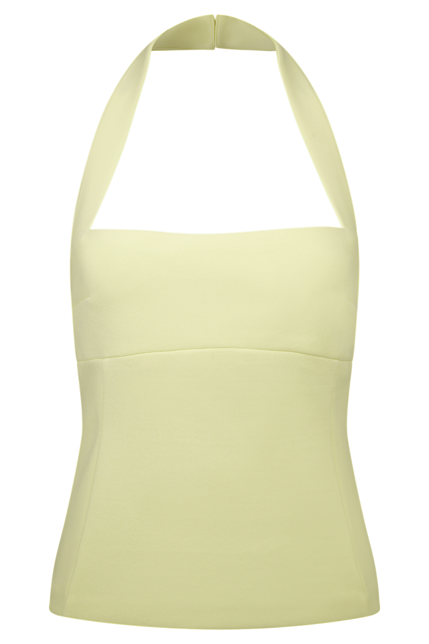 Halter Amelita - Pale Lemon