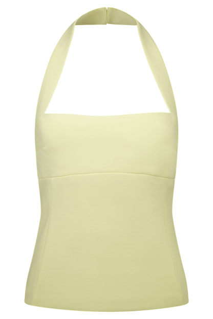 Halter Amelita - Pale Lemon