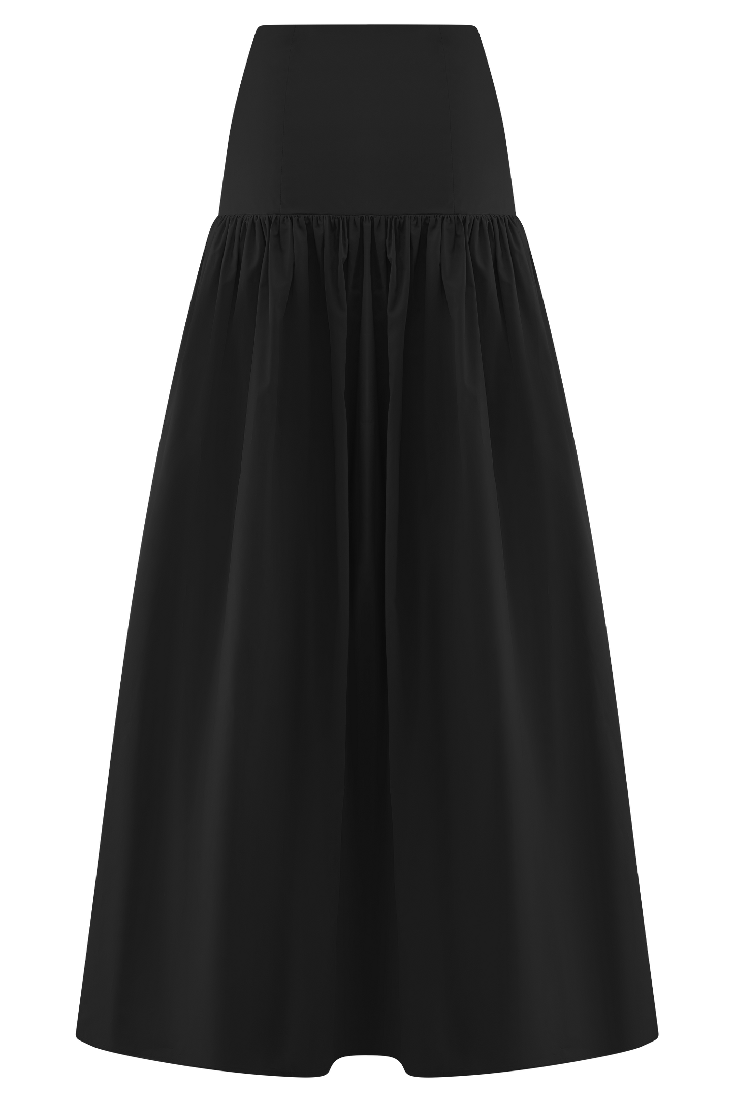 Jupe Maxi Automnale - Noire