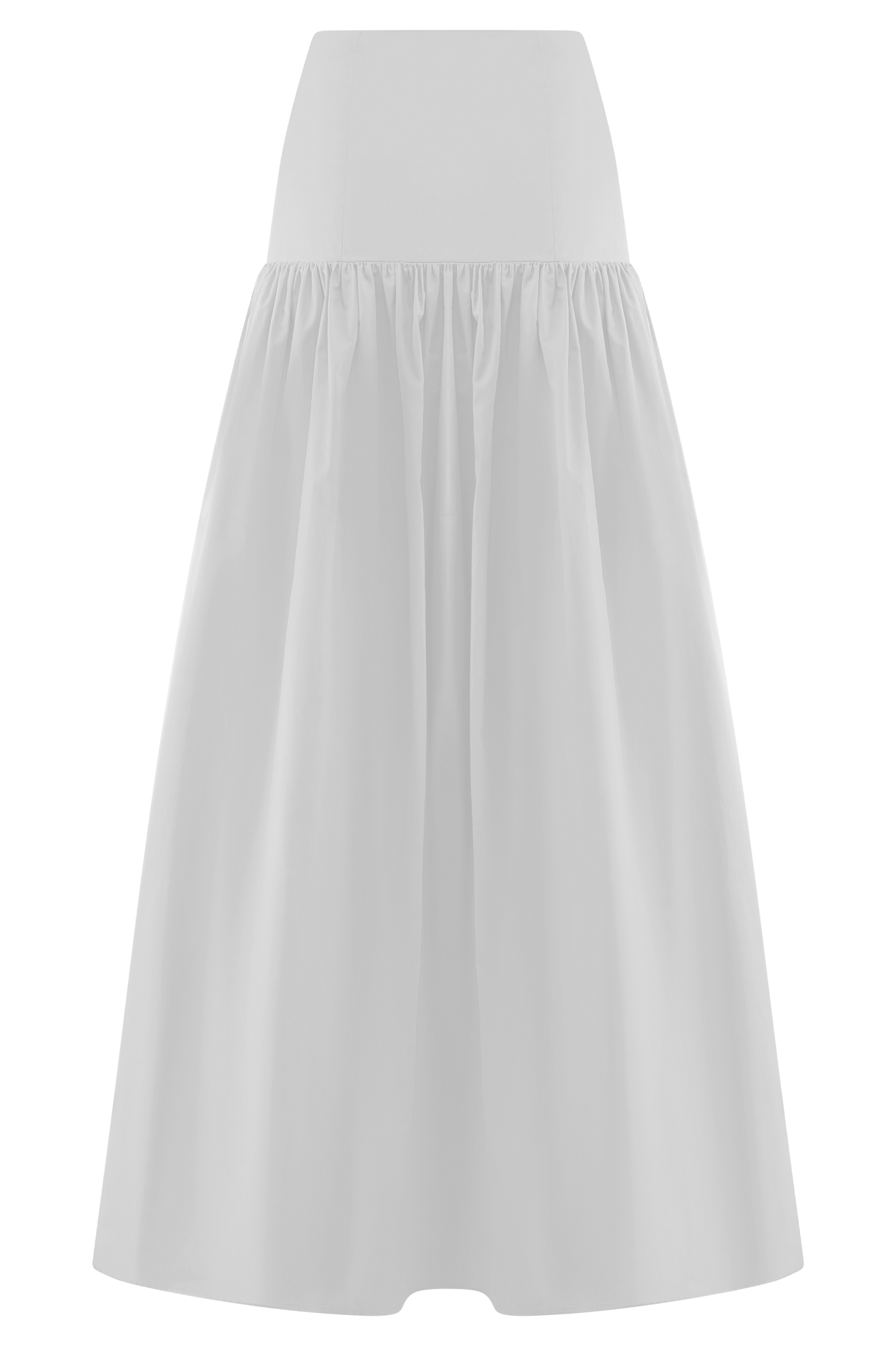 Jupe Maxi Automne - Blanche