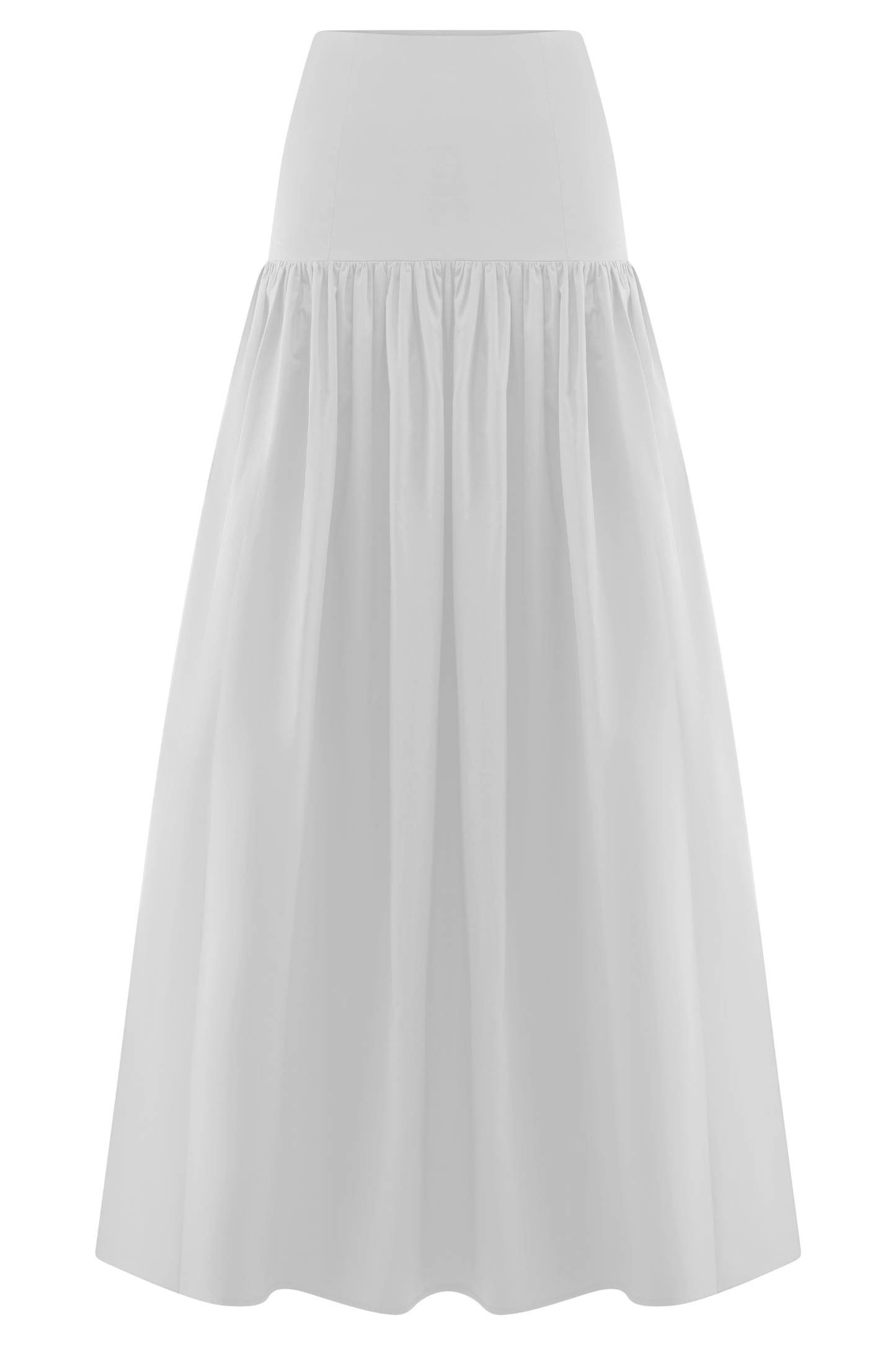 Jupe Maxi Automne - Blanche