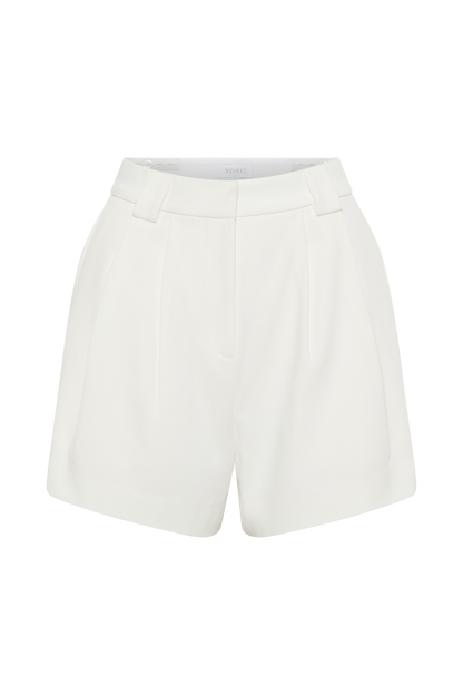 Shorts de tailleur Sigourney - Ivoire