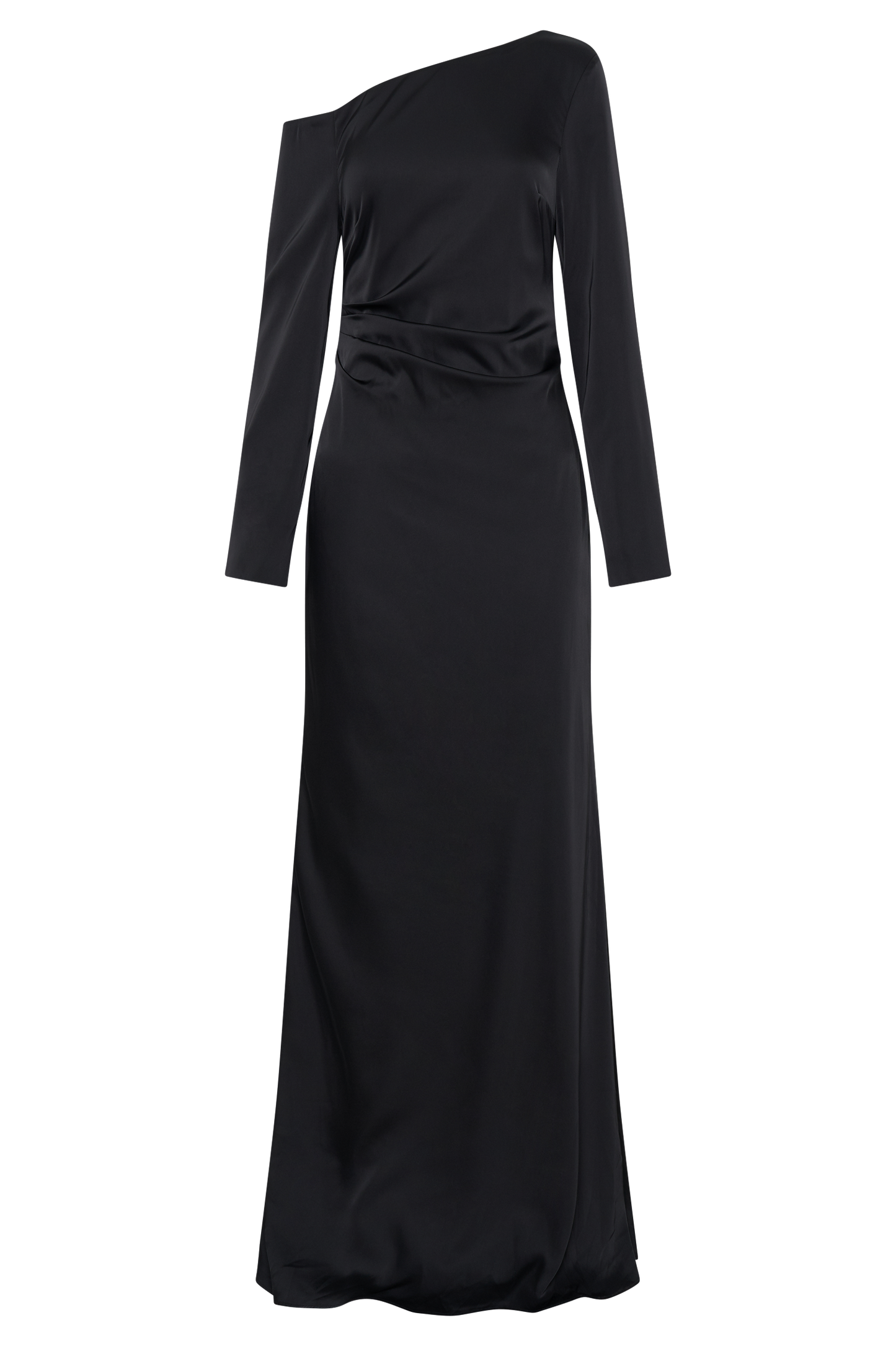 Robe Maxi à Manches Longues Avery - Noir