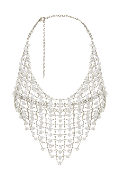 Halter Gretchen en perles - Perle