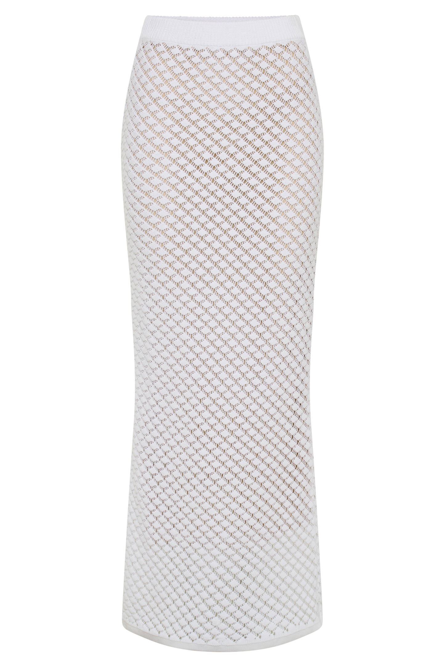 Jupe Maxi Tricot Guiliana - Ivoire