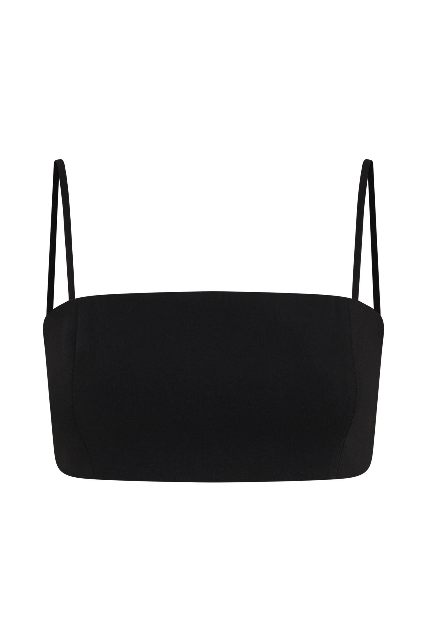 Crop Top de tailleur Perry - Noir