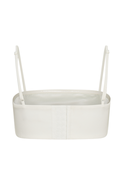 Crop Top de tailleur Perry - Ivoire