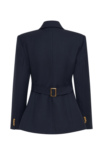 Blazer à taille ajustée Bellamy - Bleu marine foncé
