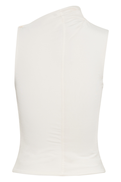 Haut moulant sans manches Hadleigh - Ivoire