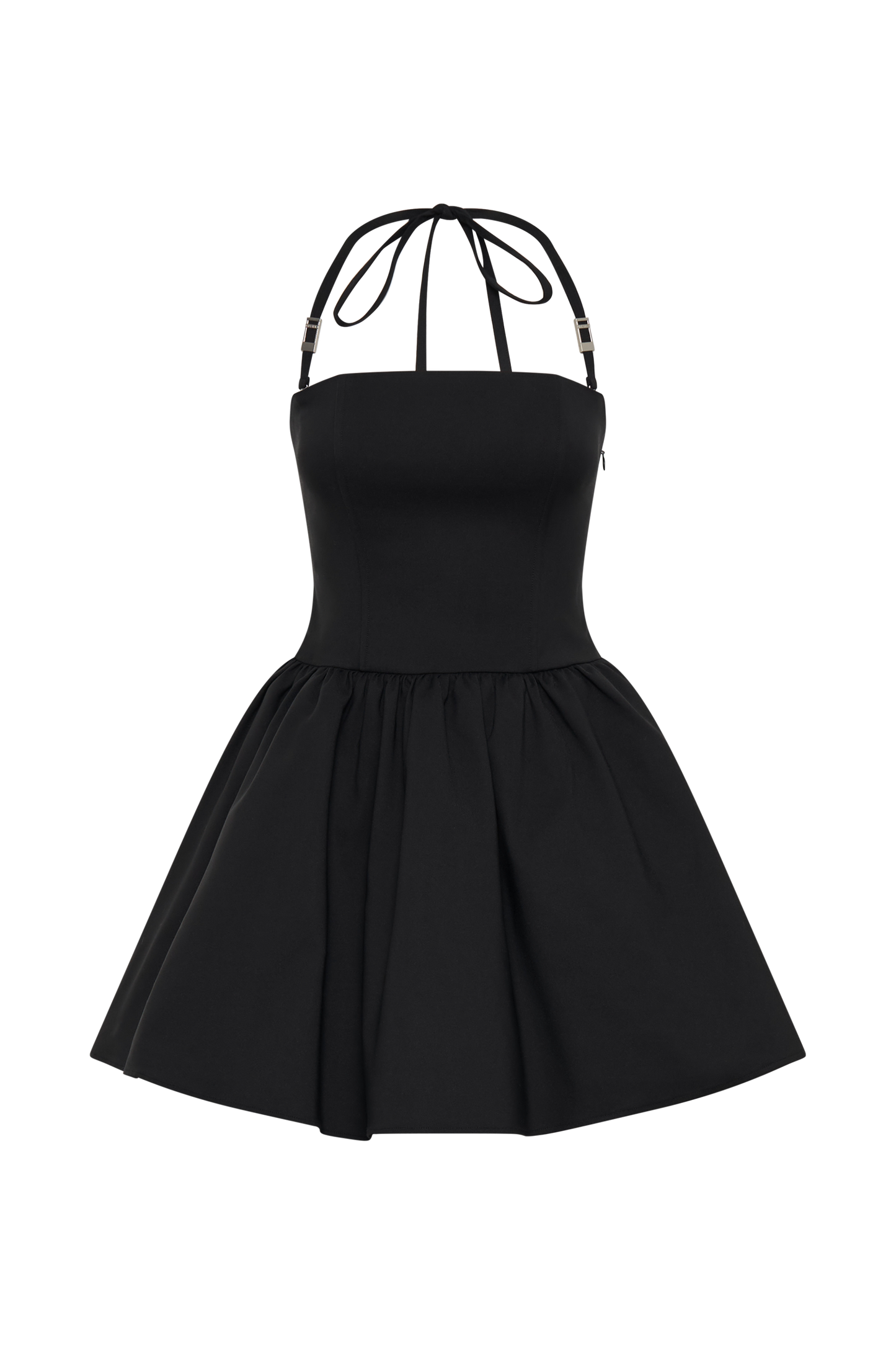 Mini-robe à bretelles Ruby - Noir