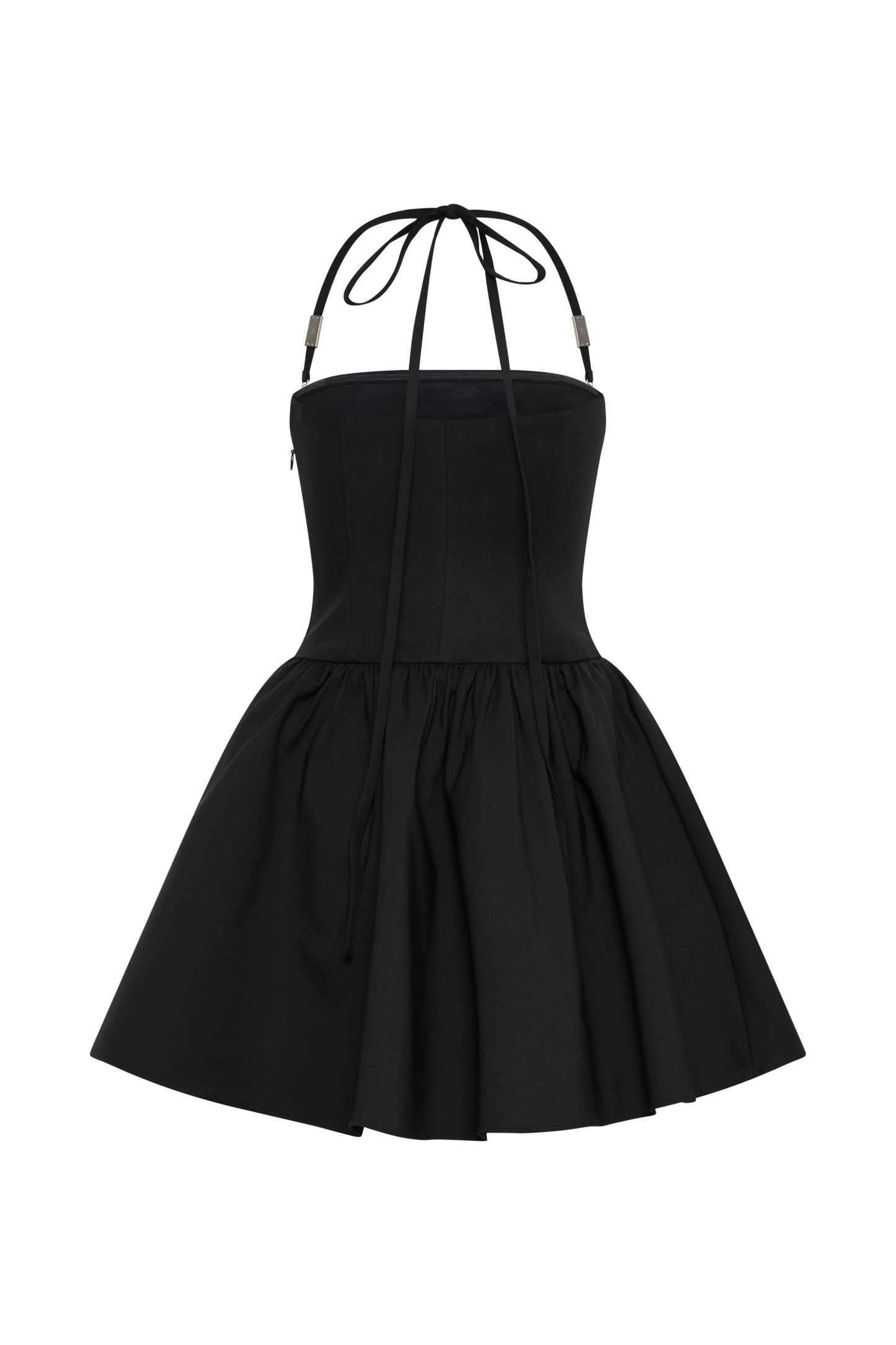 Mini-robe à bretelles Ruby - Noir