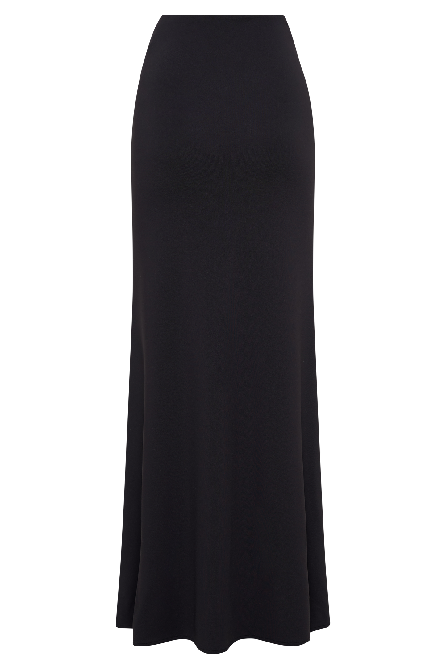 Jupe Maxi Jules en Nylon et Maille Recyclées - Noir