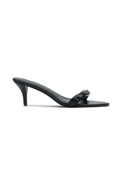 Marieanne, talons hauts avec boucle - Noir