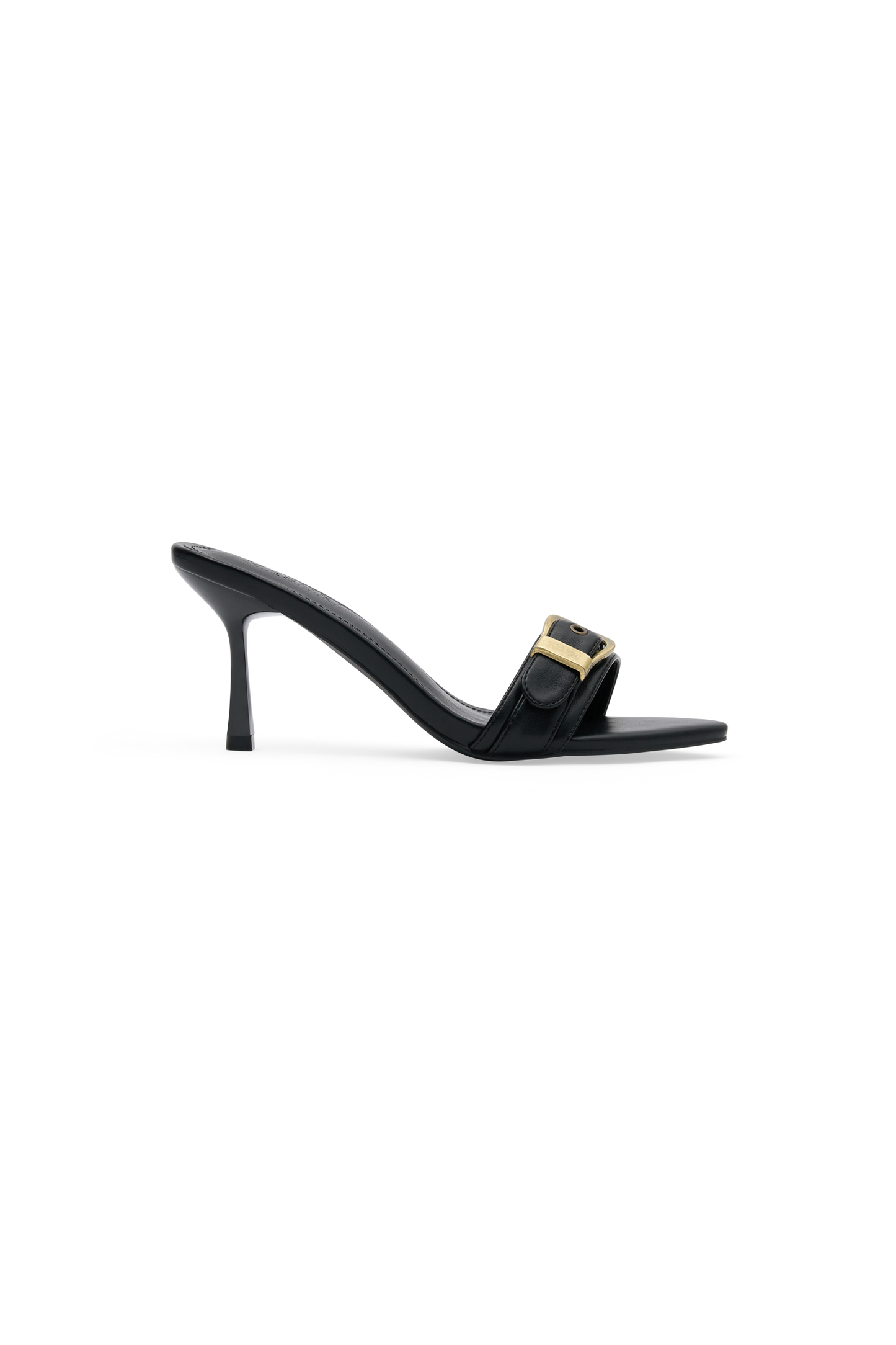 Colleen, talons à boucle - Noir