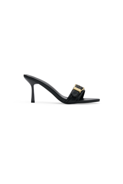 Colleen, talons à boucle - Noir