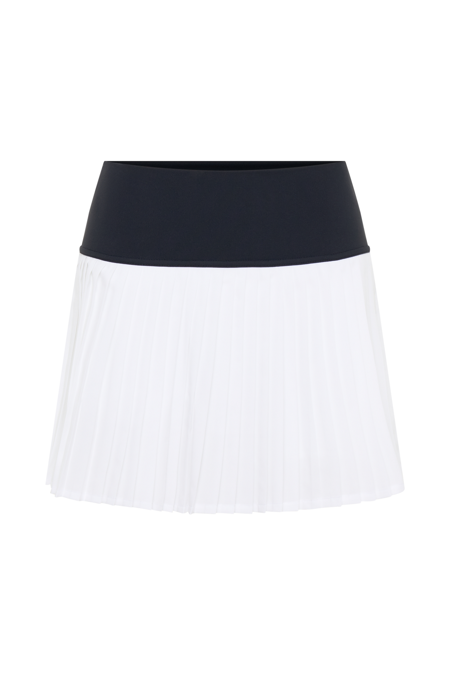 Jupe de sport plissée Denver - Noir/Blanc