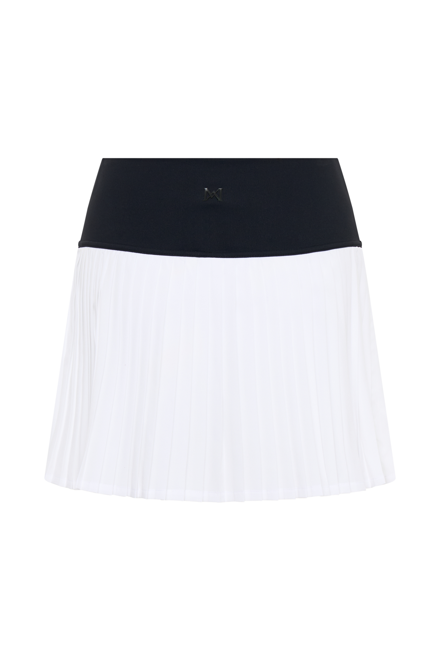 Jupe de sport plissée Denver - Noir/Blanc