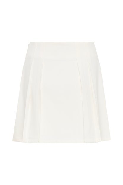 Jupe mini tailleur Berkley - Ivoire