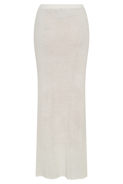 Jupe Maxi Tricot Phoebe - Ivoire