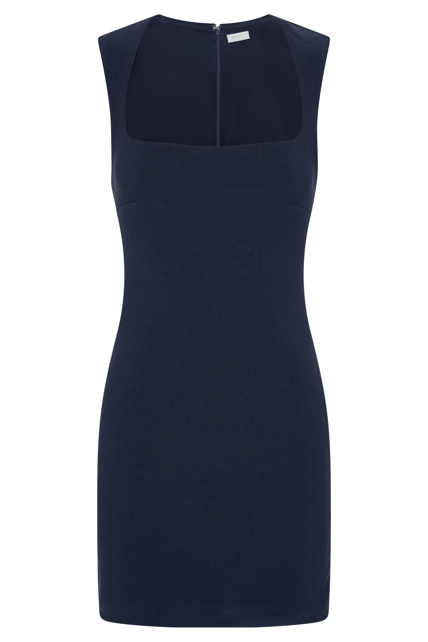 Mini-robe Frida en crêpe - Bleu marine foncé