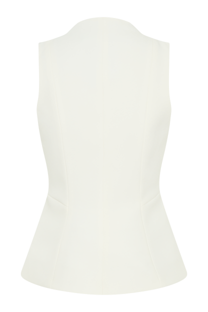 Gilet structuré Melinda - Ivoire