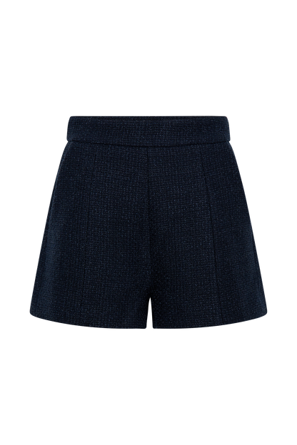 Shorts en bouclette Parker - Bleu nuit