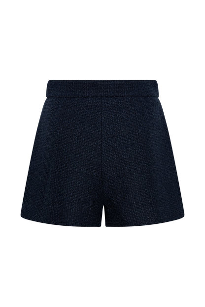 Shorts en bouclette Parker - Bleu nuit