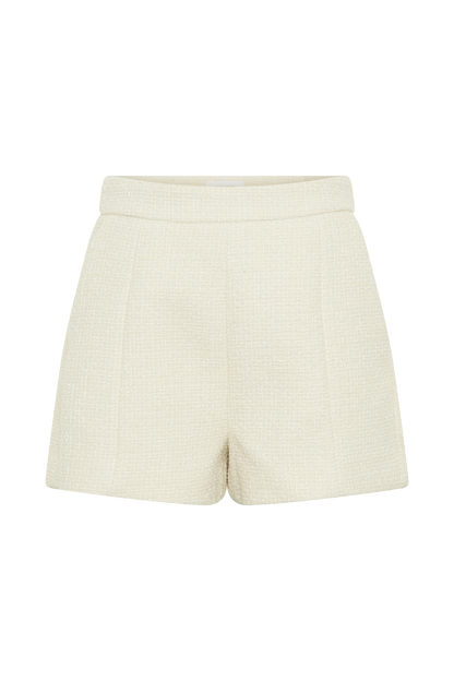 Shorts bouclettes Parker - Ivoire