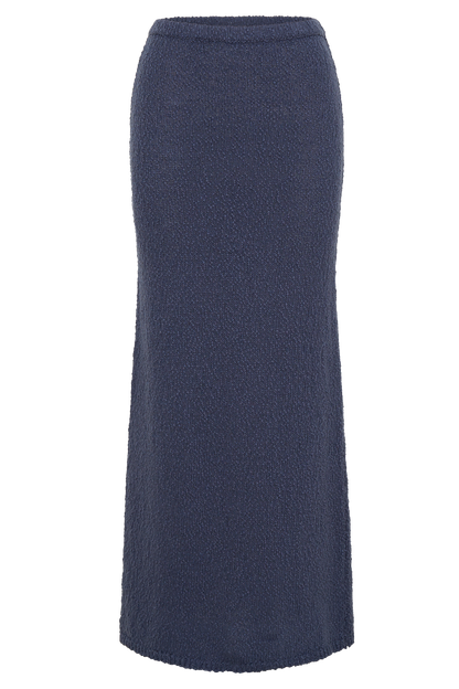Jupe Maxi Boucle Moira - Acier