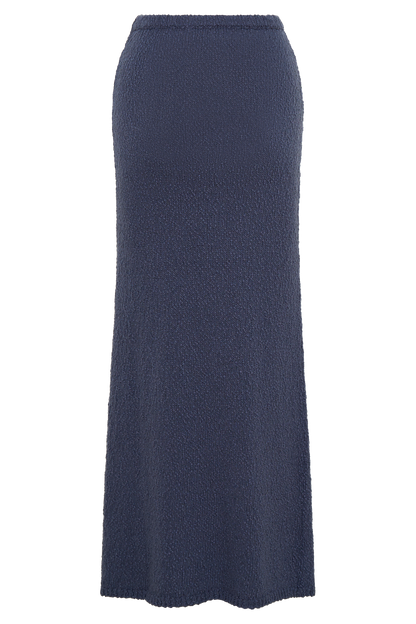 Jupe Maxi Boucle Moira - Acier