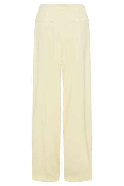 Pantalon large Faith Suiting - Crème citron