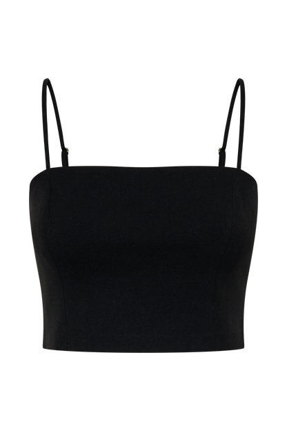 Crop Top de Costume Grace - Noir