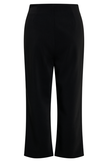 Pantalon capri de costume Nola - Noir