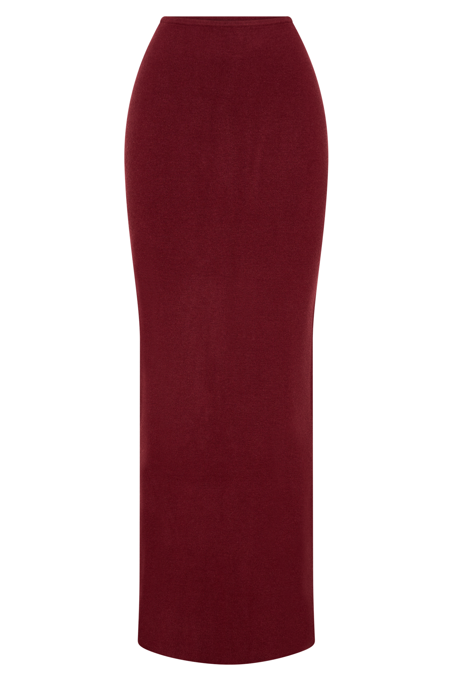 Jupe Maxi Tricot Kyle - Rouge Cerise