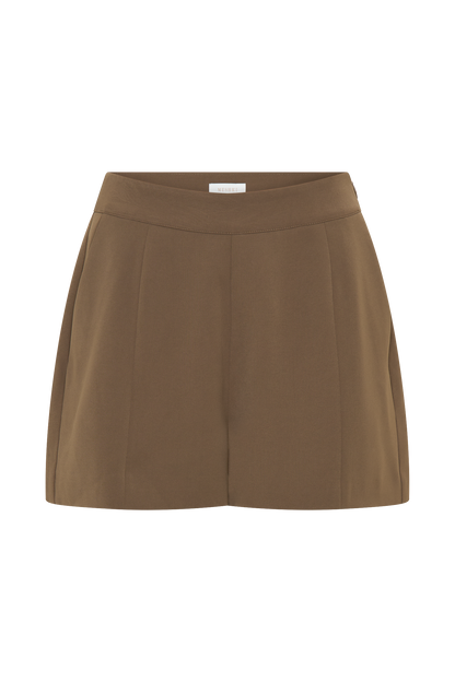 Short de costume Korrie - Brun cacao