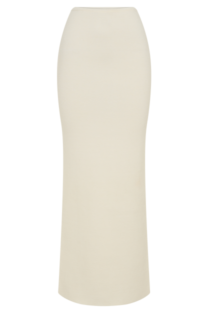 Jupe Maxi Tricot Kyle - Ivoire
