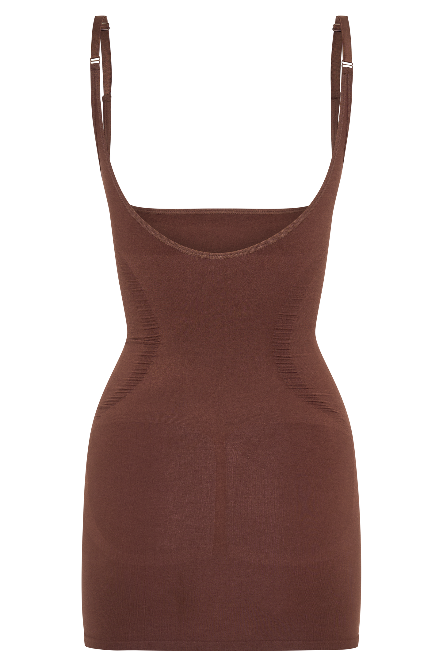 Jocelyn Mini-robe gainante sans dos - Espresso