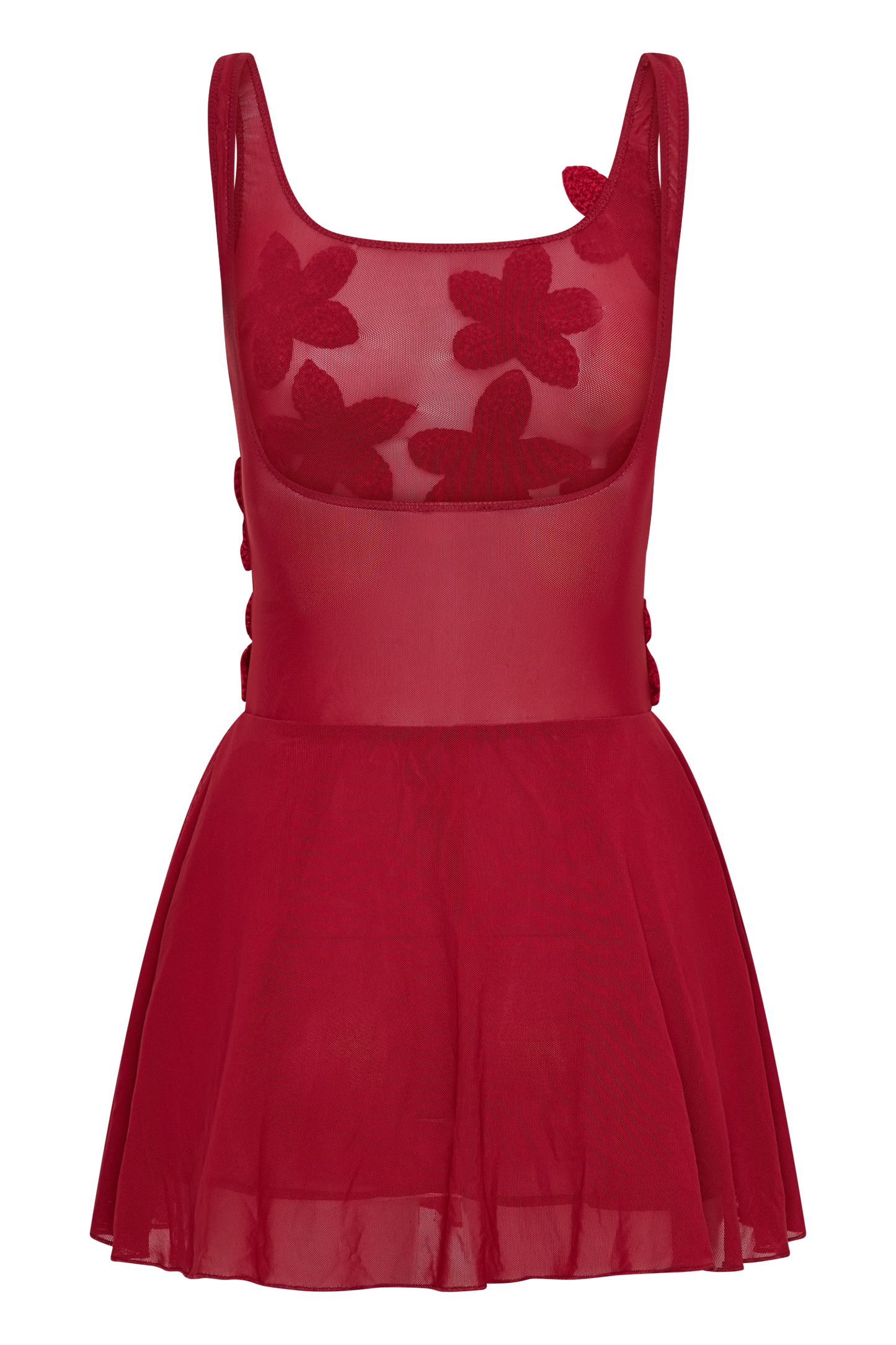 Mini-robe en maille Melanie à motifs floraux - Ruby