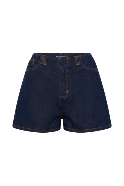 Tobias Denim Shorts - Indigo Blue