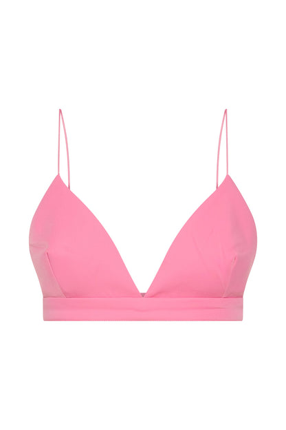 Cynthia Bralette Triangle - Rose