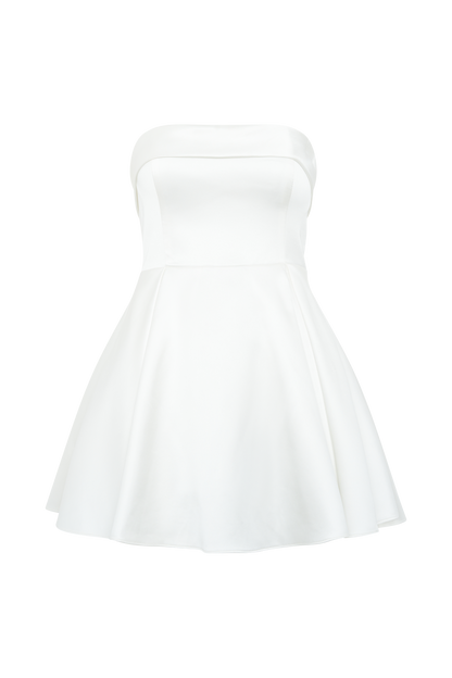 Robe mini Eileen - Blanche
